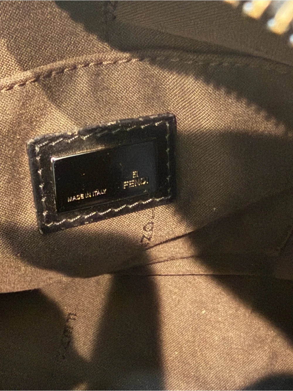 Authentic Fendi Zucca Boston Bag